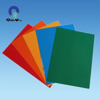 0.35mm A3 PVC Color Matt Grain Rigid Sheet for Books Cover