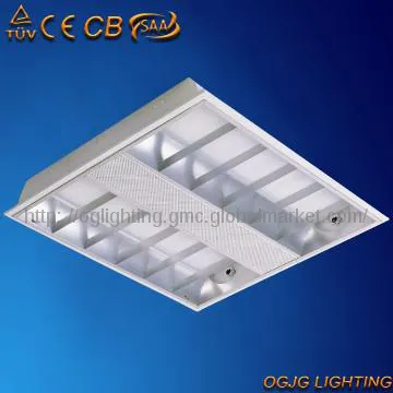 T5 Recessed Grille Light Fittings