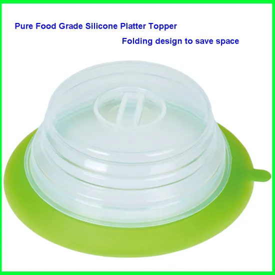 Folding Keep Fresh Air Tight Suction Silicone Lid