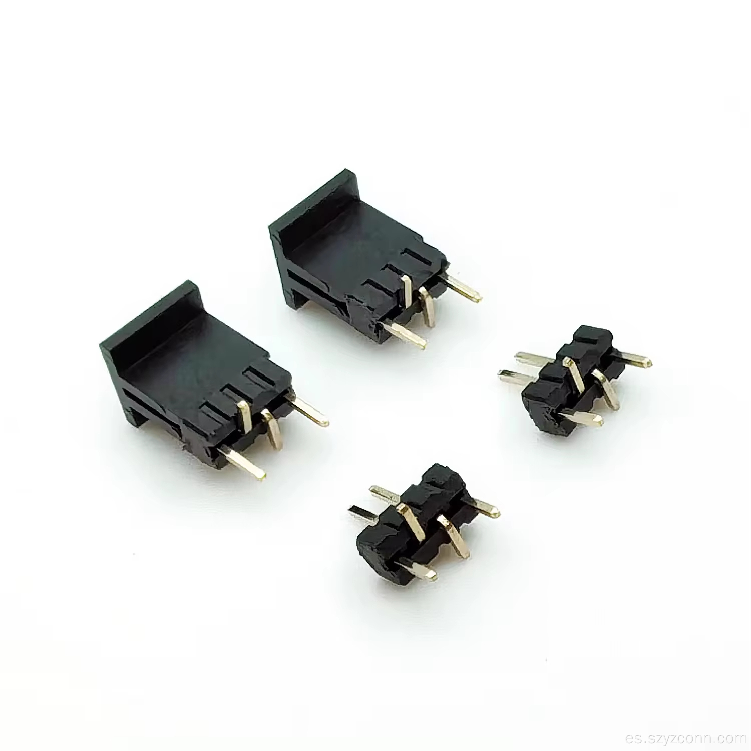 Conector de cabezal de clavija de paso de 1,27 mm 4P
