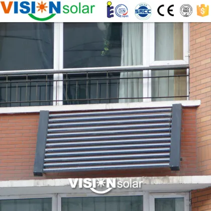 Collective installation residential water heaters for balcony