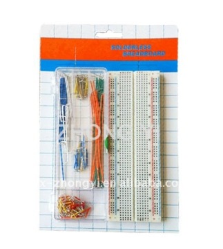 830 puan lehimsiz breadboard jumper tel kablo kiti