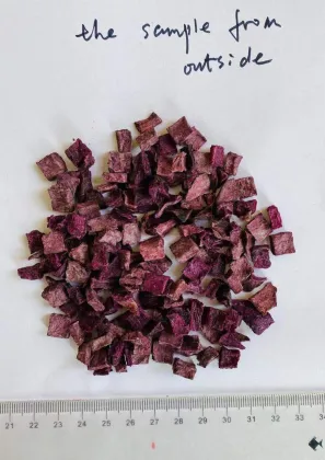 AD purple sweet potato used for noodle