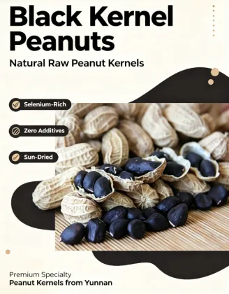 Black Peanuts Rich Selenium Zinc Nutrient Dense