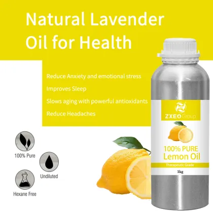 Pure Lemon Essential Oil for Diffuser Soap Humidifier Skincare Massage Oil Candle Aromatics Bulk Wholesale Price