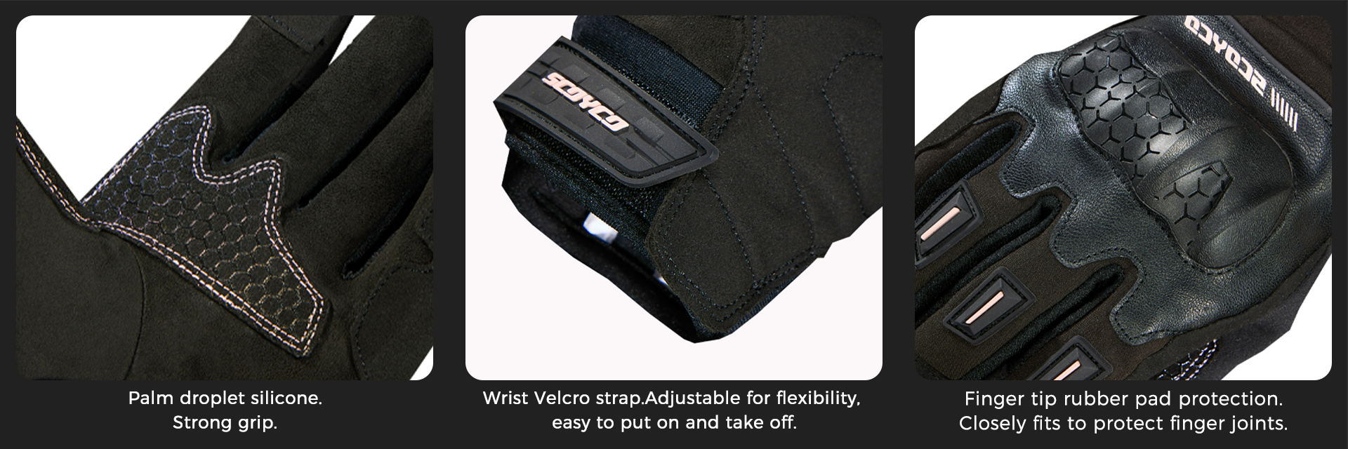 women's winter motorcycle gloves