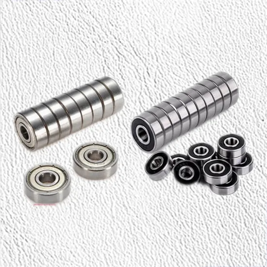 OEM Single Row Deep Groove Ball Bearing 6003-2RS for High-Quality Fiber Equipment Bearings