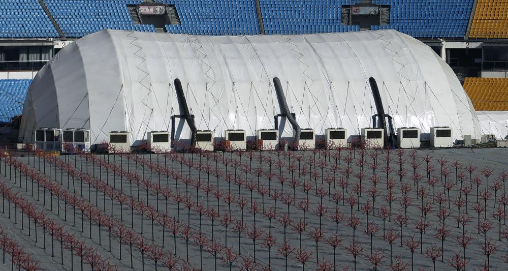 Cargas de estadio de trabajadores inflables para deportes