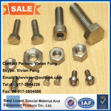 titanium hex cap screws