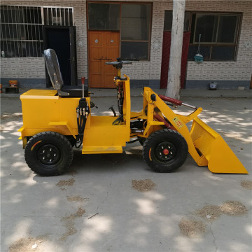 चीन-निर्मित बैटरी संचालित 4WD इलेक्ट्रिक मिनी लोडर