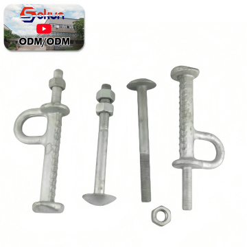 Custom Modular Tower Pole Steps with Hex Bolt Connection for Safe Working Heights