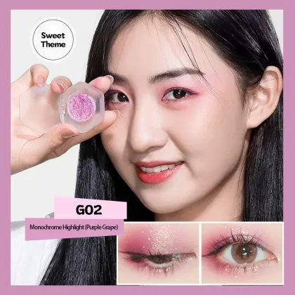 Hot Selling 4 in 1 Cute Cosmetics Palette: Eyeshadow, Bronzing Powder, Blush & Highlight