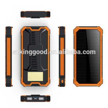 wholesale new product solar power bank 12000mAh