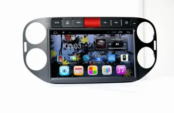10.2" Car GPS and Entertainment System with Android 4.2.2 for VW Tiguan