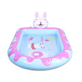 Piscine gonflable de sprinkler de lapin