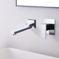 Modern 2-function chrome bathroom concealed basin faucet