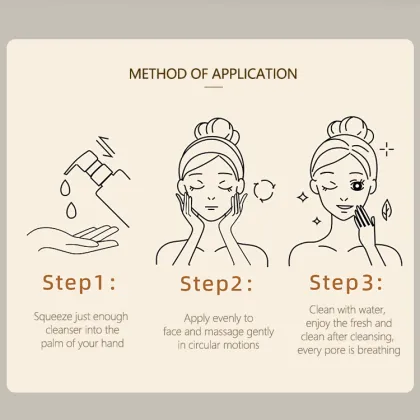 Organic Enzyme Facial Cleanser for Clear Skin Care