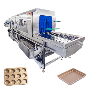 High Pressure Plastic Pallet Washing Machine: LONKIA Turnover Pallets Washer Tunnel