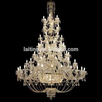 New Product Contemporary Crystal Glass Chandelier Weddings Decoration Centerpieces