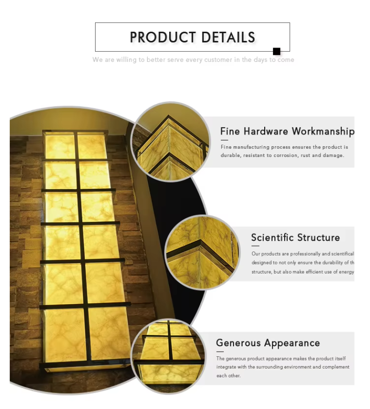 Fashionable Marble - like Outdoor Wall Lamp IP65