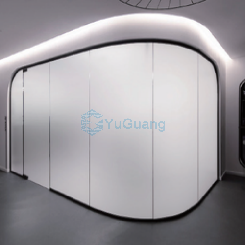 Multi-style double glazing glass in office