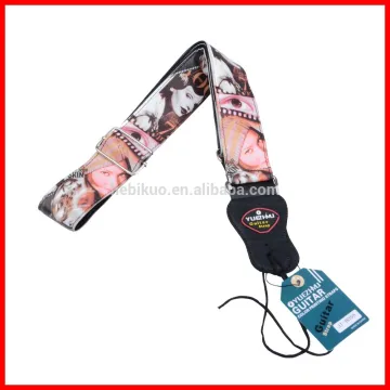 JT-BD55 B Type Hot Sale Imitation Leather Guitar Straps for Guitar
