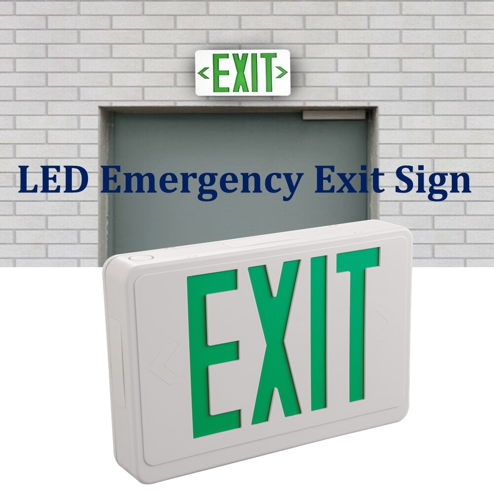 LED emergency ABS Exit sign