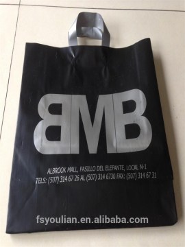 High Quality Soft loop handle plastic bag