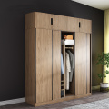 Panneau moderne Porte coulissante Armoire de rangement porte coulissante