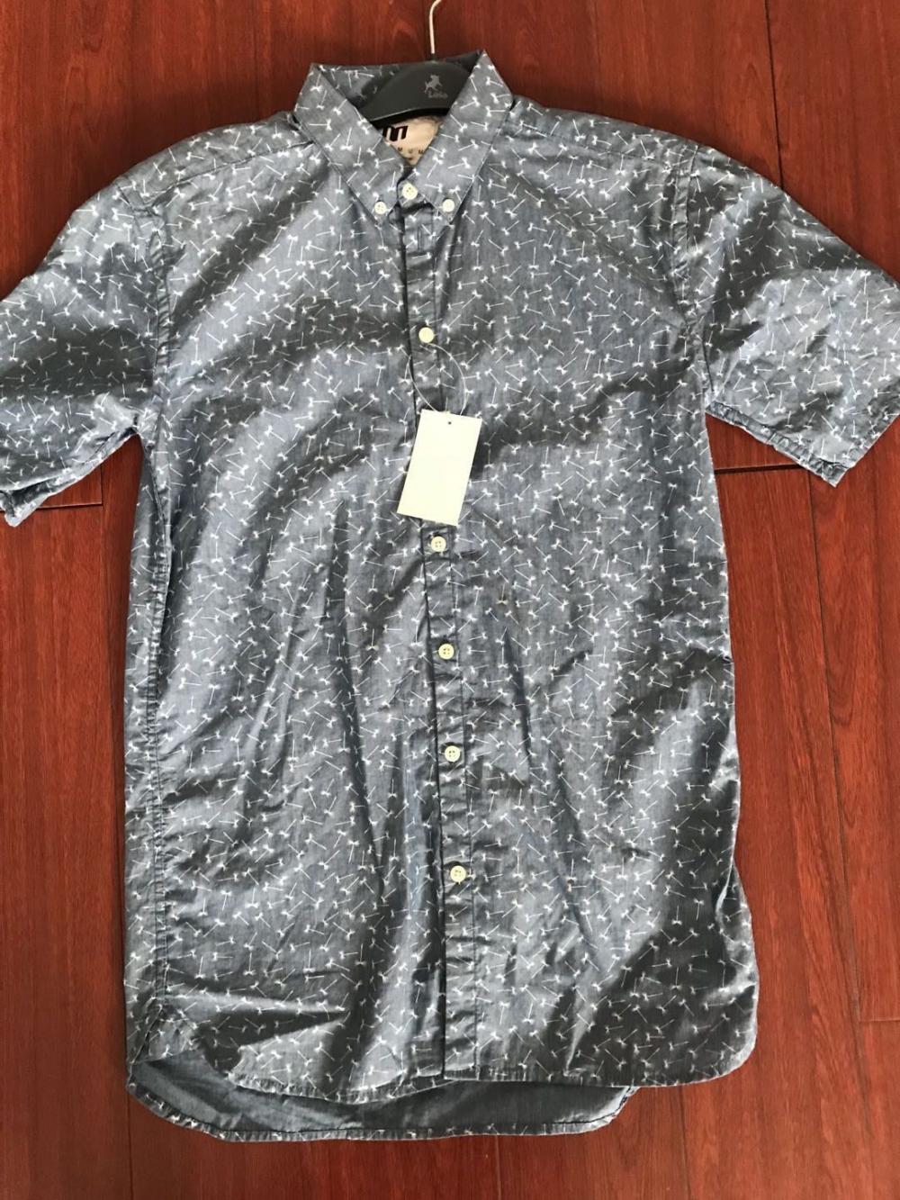 Pure Cotton Printed Men's Shirt