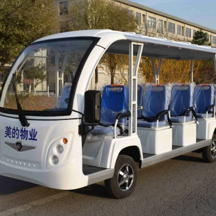 14-seat five-row sightseeing car