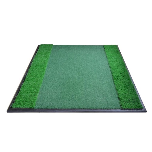 Tapete de golf de césped largo de doble cara