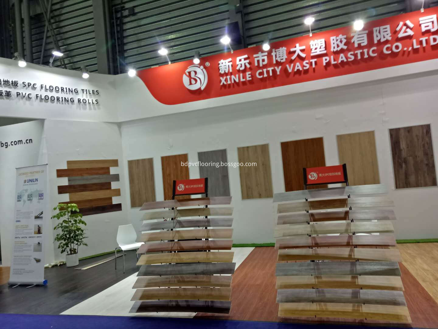 SPC floor factory  in Shanghai