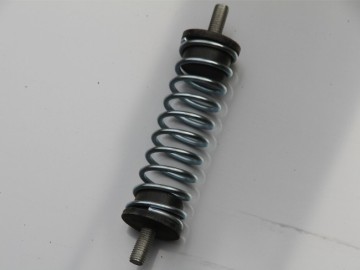 Damping spring for sieve shaker