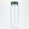 BPA Free Clear Plastic Flat Flat Colorful Water Bottle 300ml 400ml 500ml