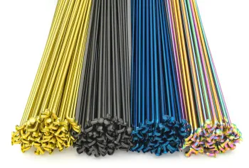 Colored Bicycle and Motorbike Titanium Spokes