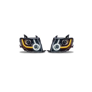 Super Bright LED Headlight Upgrade for Mitsubishi Pajero V97 & V93: Enhance Your Night Driving Experience