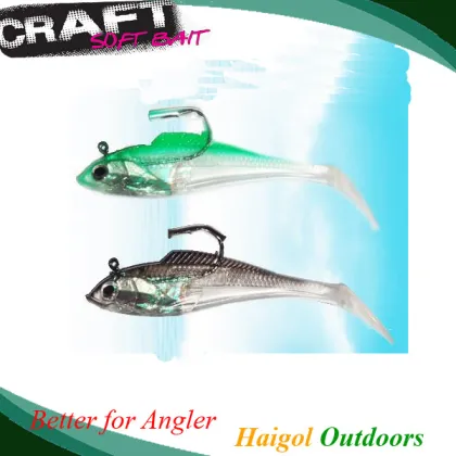 Factory supplier of fishing tackle of lead fish bait shad bait