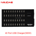 Station de charge de bureau USB de 40 ports USB