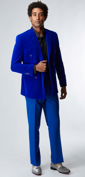 Royal blue blazer