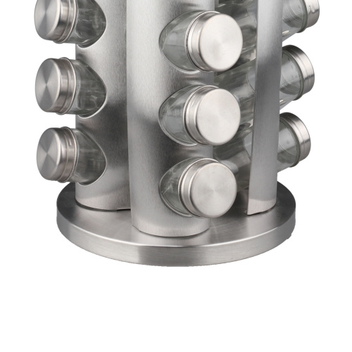 Stainless Steel Round Revolving Spice Rack