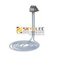 PTFE sheathed immersion heater with Flexible Riser