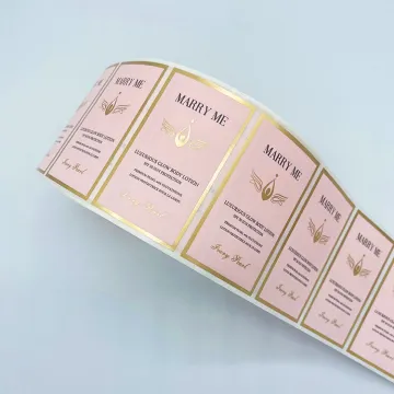 High-Quality Custom Foil Sticker Prints