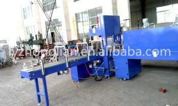 Zls-6040 Customize Available Carton Box Double Side Sealing Heat Shrink Wraping Packing Machine