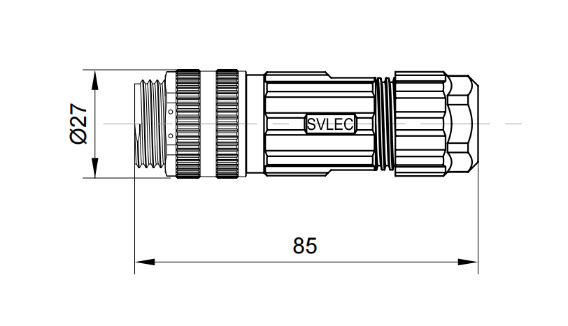 7/8" Connector 7/8" Connector