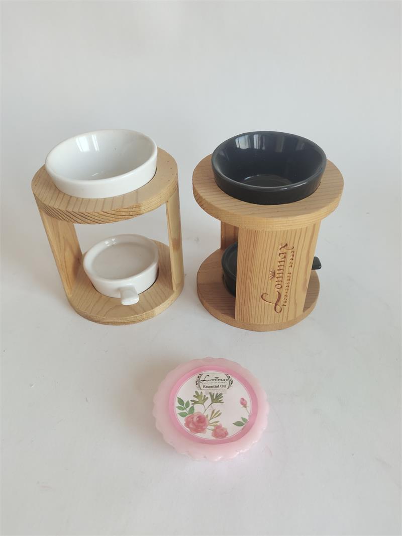 Wooden Holder Aromatherapy Diffuser With Essential Oil