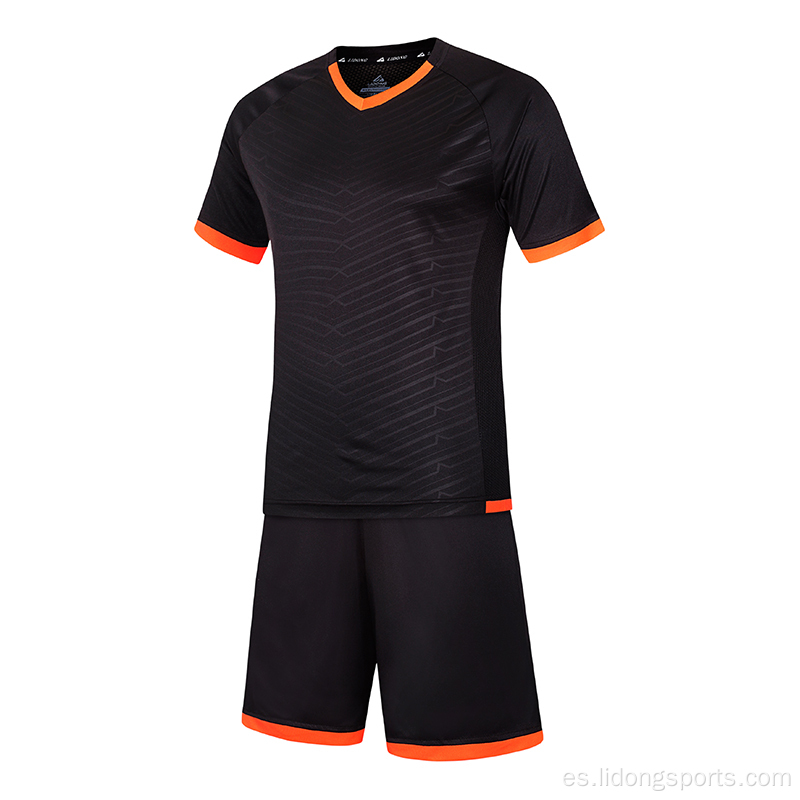 Kit de jersey de fútbol para hombres al por mayor