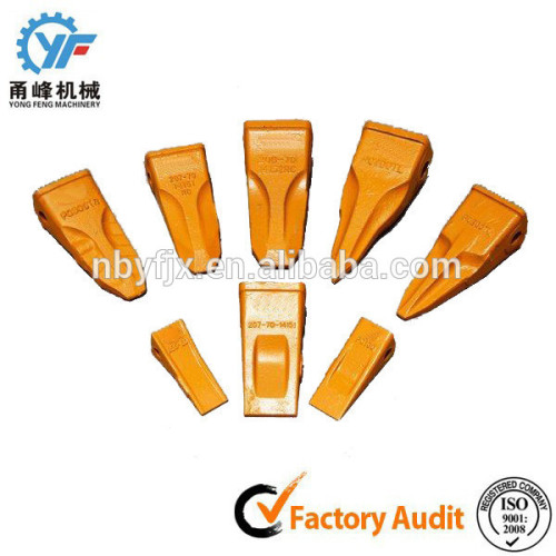 Casting Excavator Bucket Teeth Types, High Quality Casting Excavator