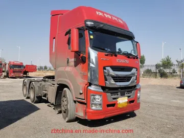 Uesd Japan Isuzu Giga 460HP Cargo Truck 6X4 Tractor Truck for Sale