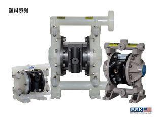 Acid / Alkali Plastic Diaphragm Pump Air Powered Diaphragm